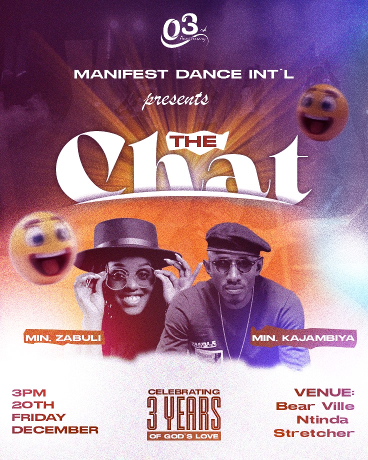 Manifest_Dance's tweet photo. Congratulations to those who guessed right... 👏🏽👏🏽

 We are thrilled to inform you that Ministers Kajambiya and Zabuli will be joining us as we celebrate our third anniversary🥳🎉.

 See details on flier.
#ManifestDanceInternational https://t.co/HseI8SRRWN