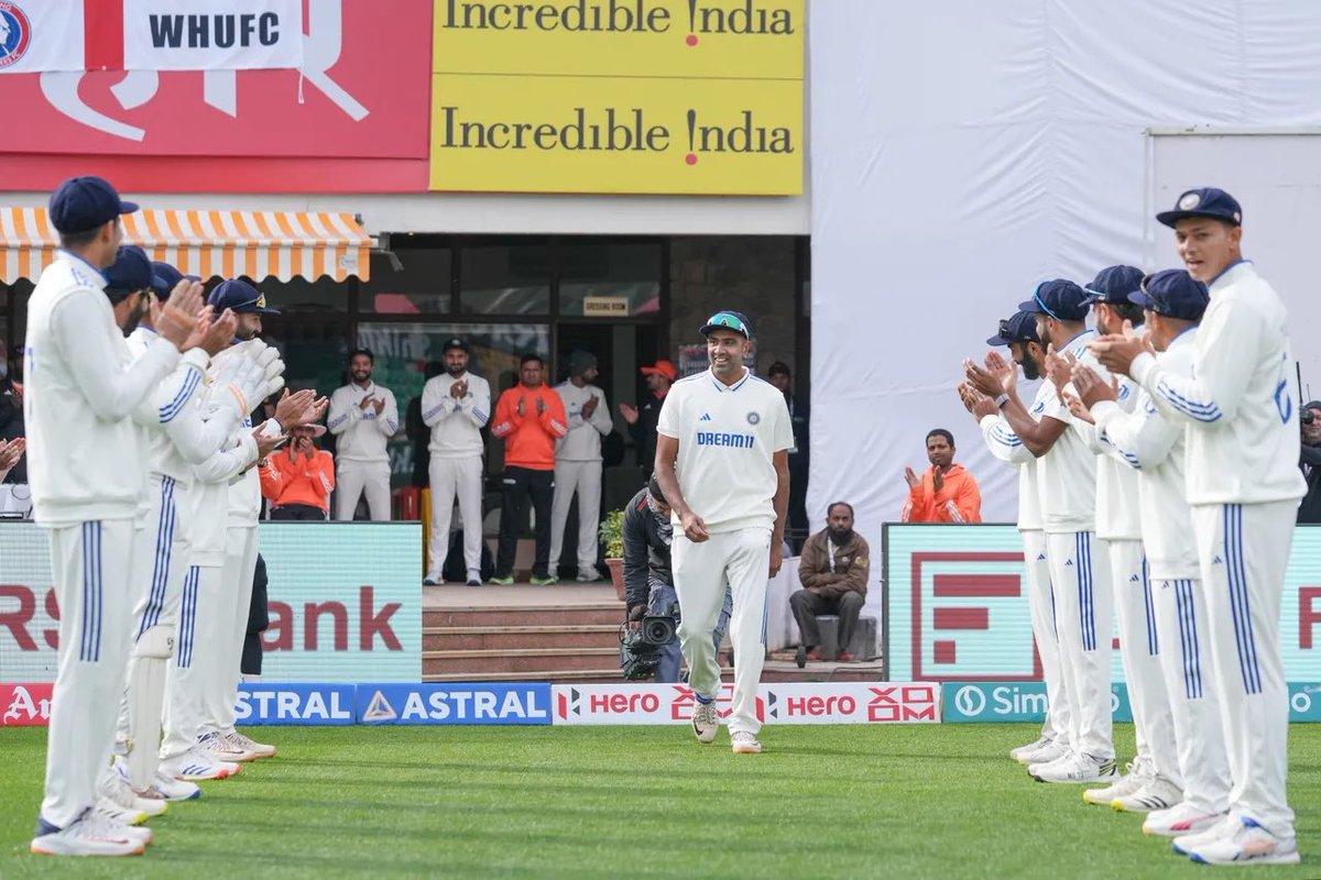Thank you Ashwin ❤️🐐!!

- "The Legend" 💔 We will Miss You !!
Happy retirement 

#Ashwin #INDvAUS #India #Goat