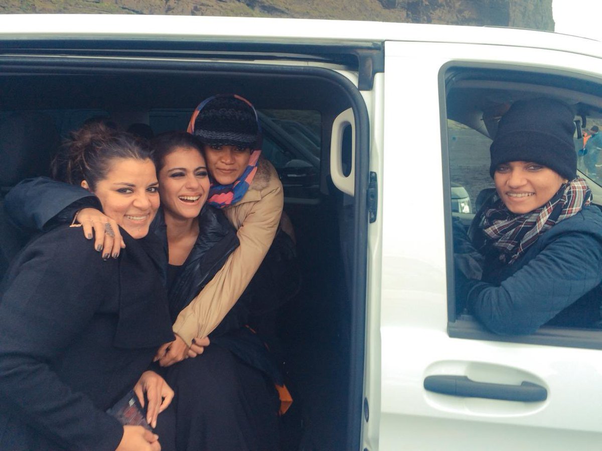Bts of such a good good time.. u can see it in our madness and fun! #Dilwale
