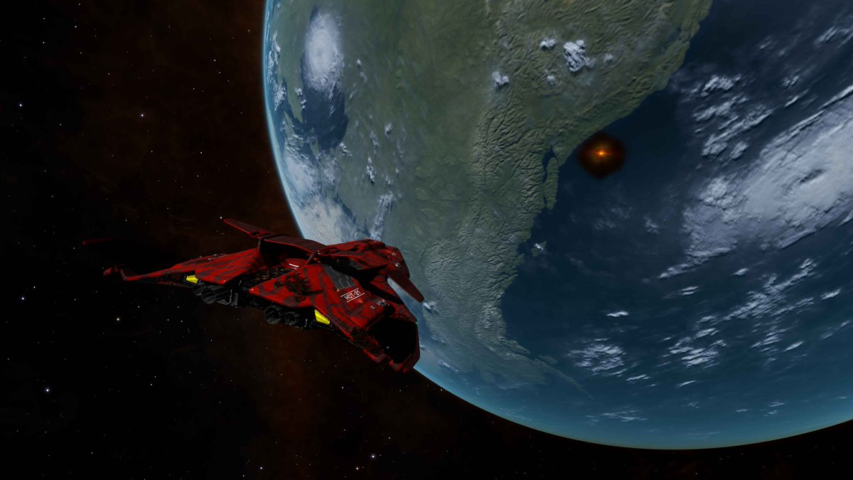 huttonorbital's tweet photo. Bye bye Cocijo! Our intrepid team (ok, Vingtetun and Mr Dustee) took the Shady Lady IV to see the fireworks
https://t.co/3W2P4cJZ0h
#elitedangerous #forthemug https://t.co/pZ1PQm0dbq