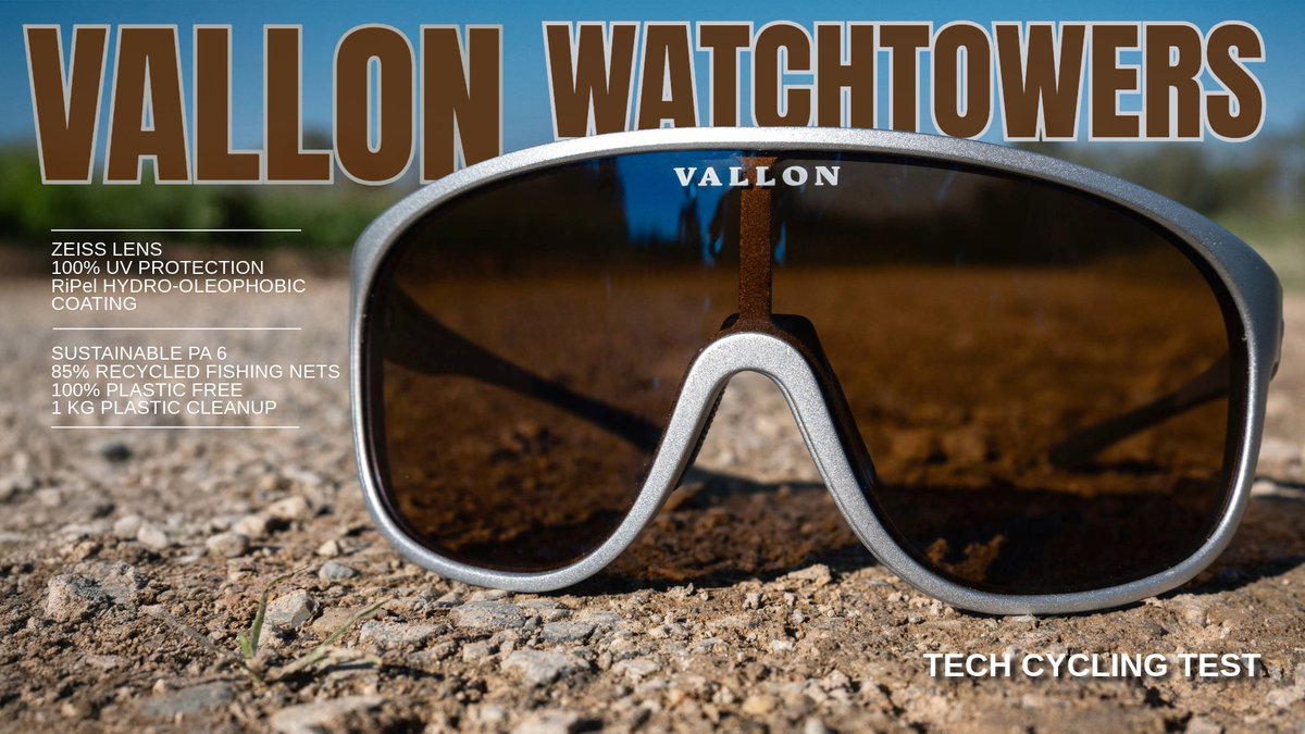 tech-cycling.it/vallon-watchto… Occhiali ad alto contenuto tecnologico, con un design carismatico ispirato alle forme degli anni 80. Dotati di un’ottima lente Zeiss, si sono dimostrati adatti anche alla bici da strada, appagando l’occhio di chi cerca stile e prestazioni.