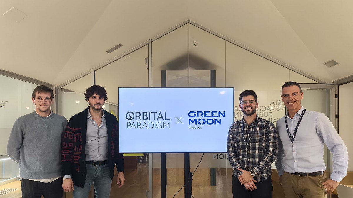 🛰️🌱 #GreenMoonProject volará al #Espacio en 2026 junto con Orbital Paradigm. 🚀

Lee la nota de prensa completa aquí: greenmoonproject.com/gmpcollaborati…