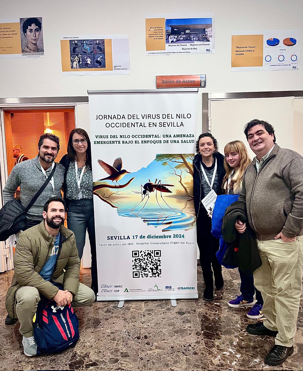 Figuerola team in a national congress of West Nile Virus in Sevilla - Spain 🦠🦟

<a href="/M_Ferraguti/">Martina Ferraguti</a> 
<a href="/Magallanes_S_86/">Sergio Magallanes Argany</a> 
<a href="/FiguerolaLab/">FigueroLab</a> 
<a href="/mariruilo/">Mari Ruiz</a>