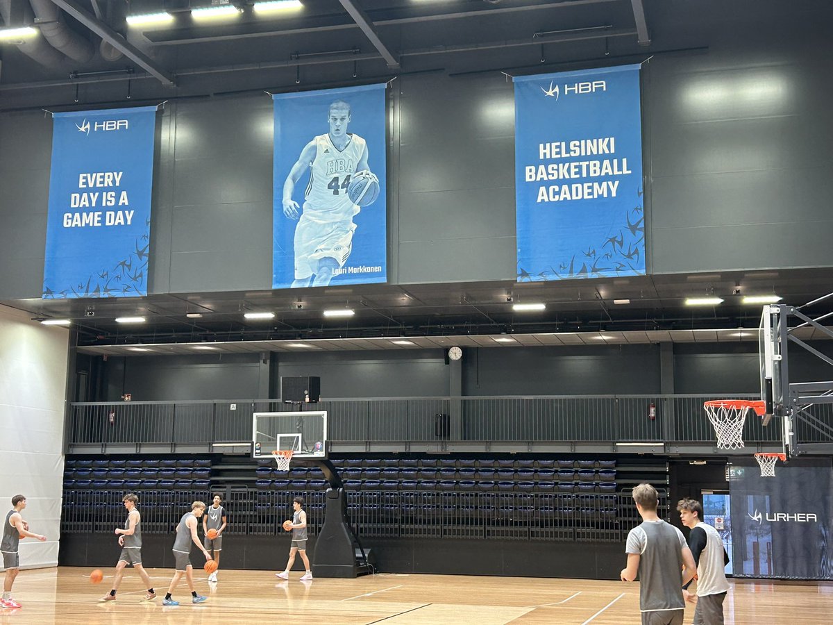 Nice Visit 2day at Helsinki Basketball Academy 🏀🔝