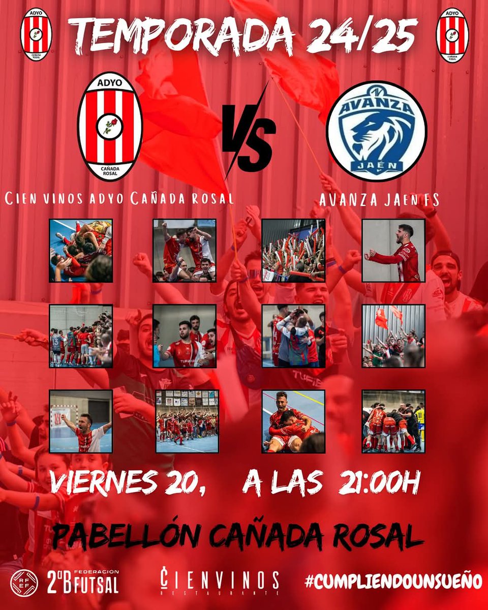 Cien Vinos ADYO Cañada Rosal FS tweet media