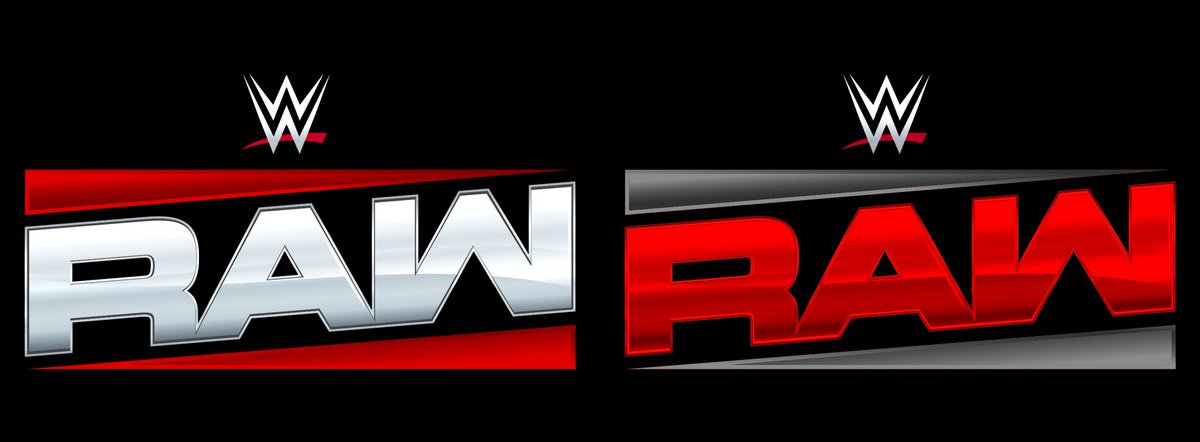 ForeignFeral's tweet photo. New RAW logo is ight but id kinda prefer if they switched the colours tho https://t.co/8jyKkSr52F