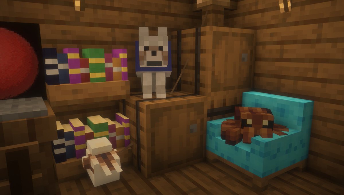 mcpocketsmp's tweet photo. Our pets... They remember the stories that we may forget
#PocketSMP https://t.co/ySrSS94dzJ