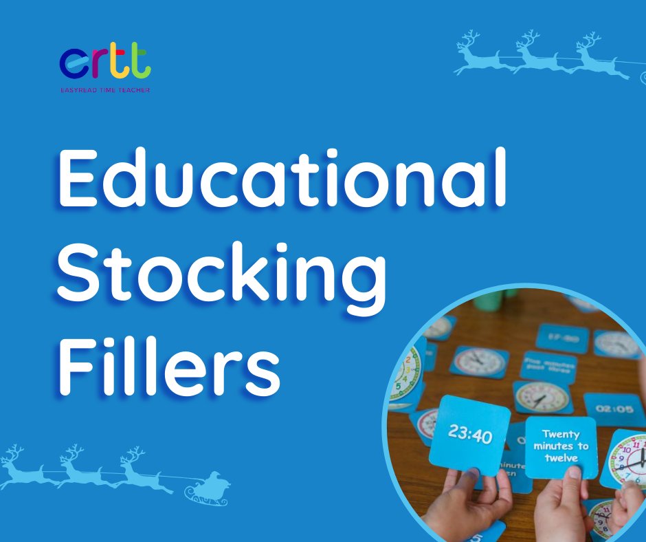 EasyReadTime's tweet image. 🎄 Looking for last-minute stocking fillers for the kids? Why not go for our Tell the Time Cards to make learning fun this Christmas! 
easyreadtimeteacher.com/buy/easy-read/…  
#tellingtime #learnthroughplay #educationalgames #stockingfillers