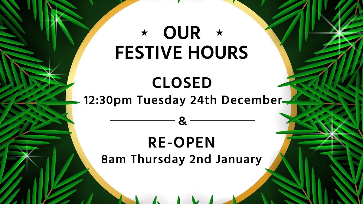 In order for our team to enjoy the festive period, Alplas will be closed from 12:30 pm Tuesday 24th December and will be re-opening at 8am Thursday 2nd January 2025.

#Alplas #POS #PointofSale #Christmas