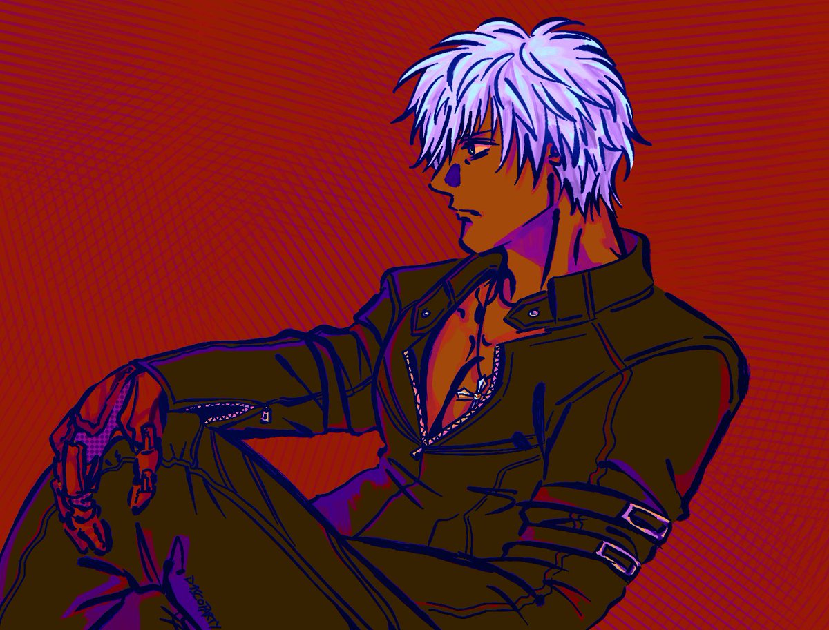 D1SCOPARTY's tweet image. A pensive K'

#KOF #Kdash