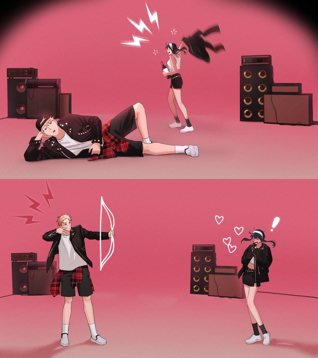 SIRO666b's tweet photo. #SPY_FAMILY #ロイヨル 
Kissy face, kissy face
Sent to your phone, but ! https://t.co/2soSFQpu2X
