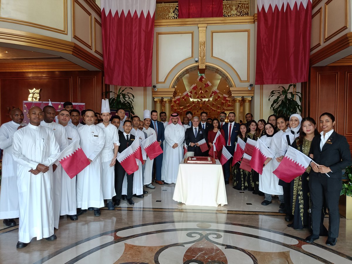 WarwickDoha's tweet photo. Warwick Doha Hotel extends its heartfelt wishes to you on the occasion of Qatar National Day! 🇶🇦

يهنئكم فندق ورويك الدوحة بمناسبة اليوم الوطني لدولة قطر 🇶🇦!

 #Qatar #QatarNationalDay #NationalDayCelebration https://t.co/zhGtfVUPD6