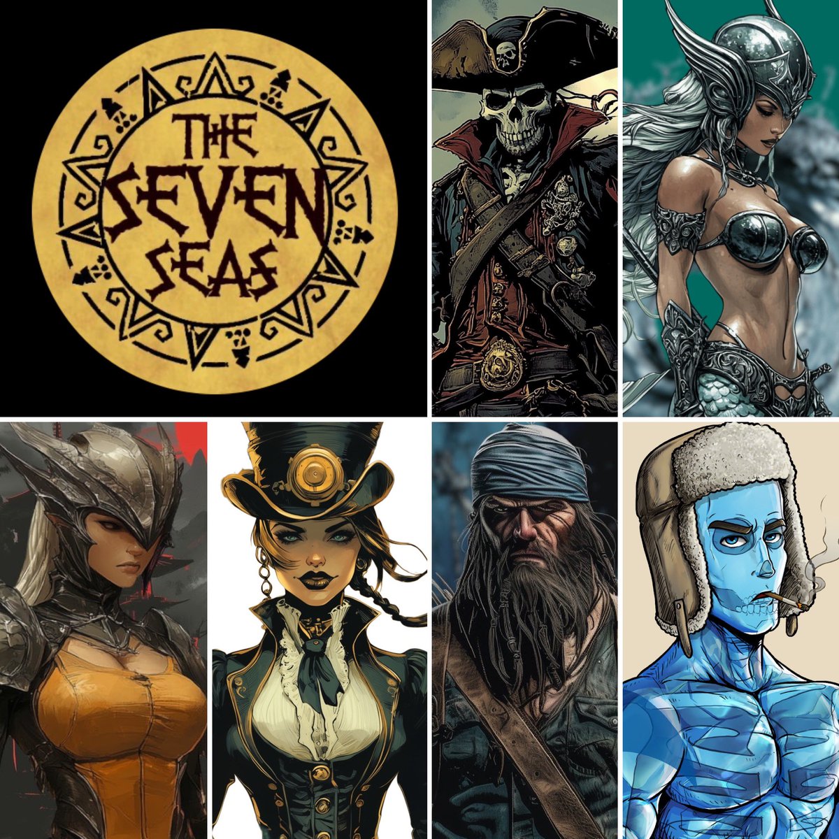 ash_hbm's tweet photo. Gm Gm @solana Legends!!!
Staking for Trails of Gold starts this week within the @TheSevenSeas_io!
Its time to take whats yours!! 🏴☠️
if you have any questions then jump on into the Discord 🌊
#THESEVENSEAS #TRAILSOFGOLD #M2E #BOOTY #GOLD https://t.co/Cb1X4LSC4j