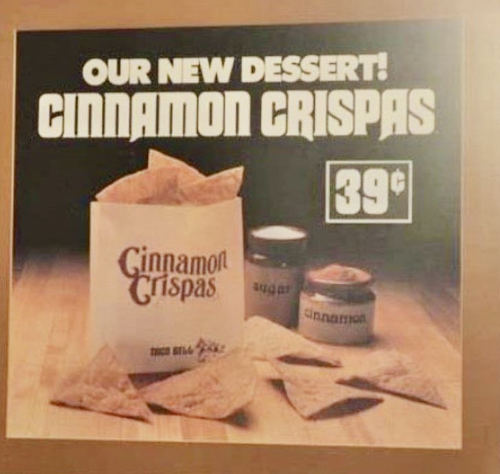 agentsupergrl's tweet photo. @tacobell QQ-when are you bringing back #cinnamoncrispas ?? https://t.co/7UWSVXgbAu