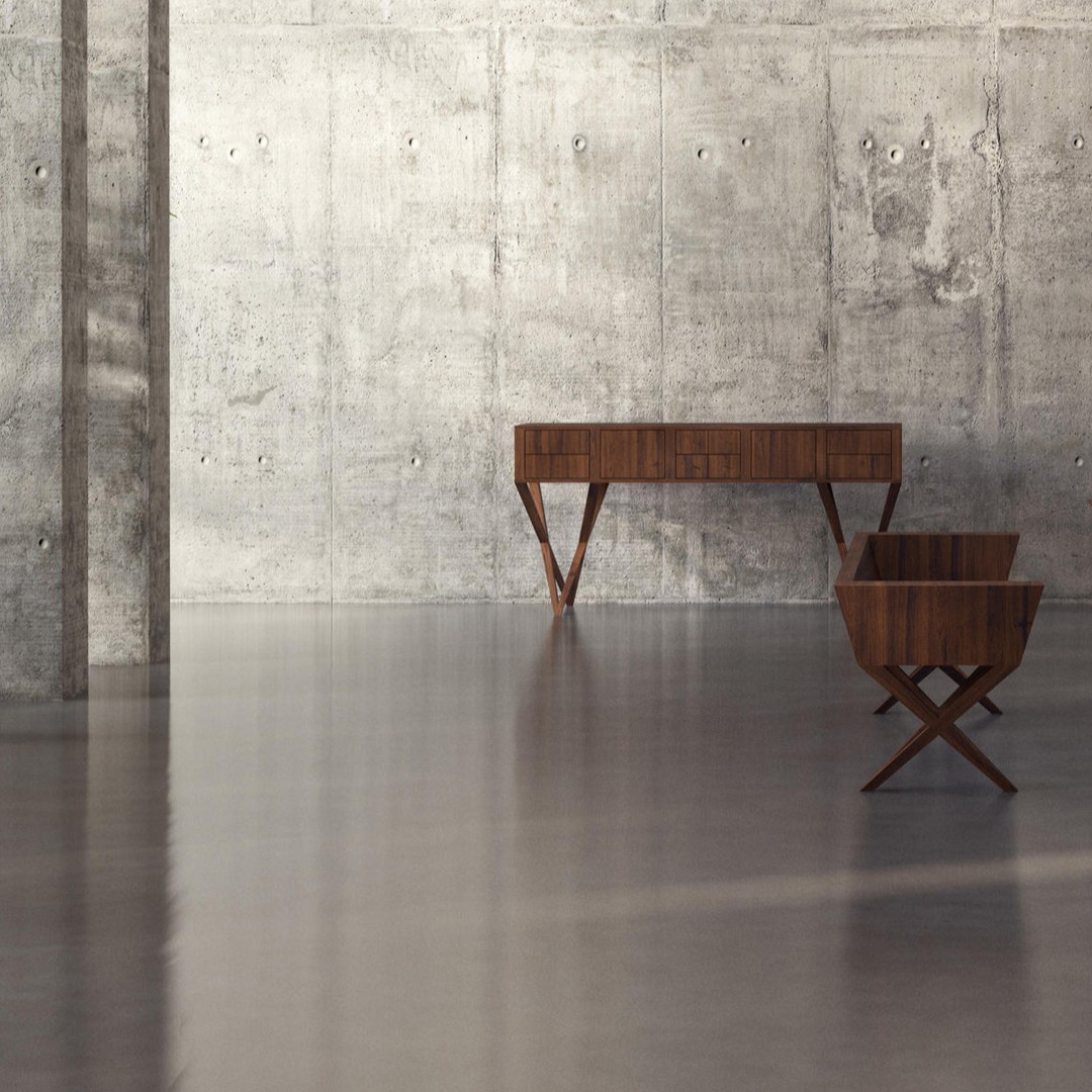 architonic's tweet image. The Vivian Highboard by Willi Notte for Belfakto is a sleek table with a slim top and a lightweight solid wood frame. 

To know more check the link below⬇️
architonic.com/1296169

#sideboard #highboard #tabledesign #furniture