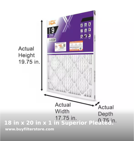 Buyfilterstore's tweet image. Breathe easy with the HDX Superior Pleated Air Filter! Rated FPR 9, this powerhouse offers top-notch protection against smoke, bacteria &amp;amp; virus carriers for 90 days. Elevate your air quality today! Only $19.99. #MadeInUSA #CleanAir #AirFilterReplacement shortlink.store/lsfrn3pz-oft