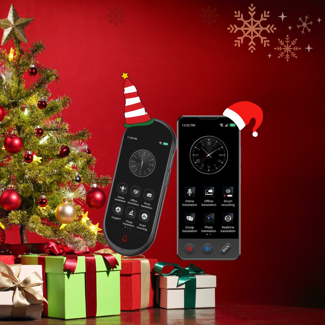 VormorAI's tweet image. 🎄 Get Ready for the Most Exciting Christmas Sale Ever! 🎄🎉

🌟 Christmas Sale Early Access! UP TO 50% OFF!
#VormorA10 #ChristmasSale #SmartTranslator #Vormor