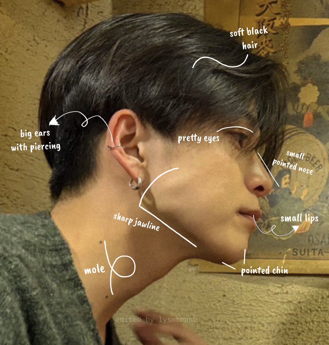 all of asahi's side profiles is so perfect 🫠 #아사히