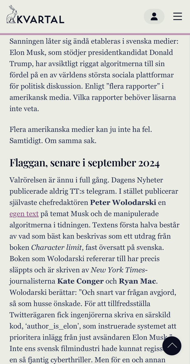 Demokratin är hotad. Varningen har utfärdats i DN, Aftonbladet, GP och Expressen hela 12 gånger — bara i år.

Skribenterna räds att vi väljare röstar fel. Eftersom vi lider av sanningsbrist. Därför är de stora medierna, som skilja på sanningen från lögnen, demokratins garant.