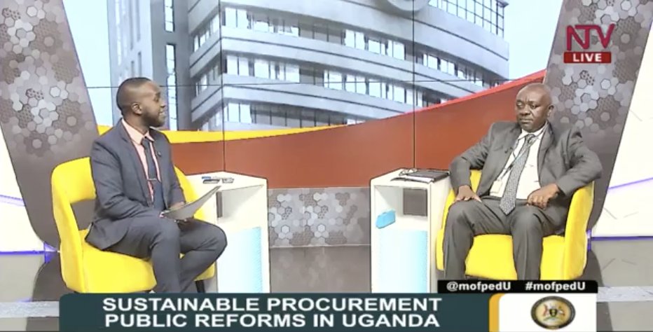 ntvuganda's tweet photo. Join Dr. Isaac Kyaligonza, Commissioner of Procurement Policy Management, @mofpedU as we discuss the latest public procurement reforms in Uganda, focusing on sustainability and efficiency in government processes. #mofped
Stream live: https://t.co/okyZktKhNy https://t.co/OD7FMr4d1v