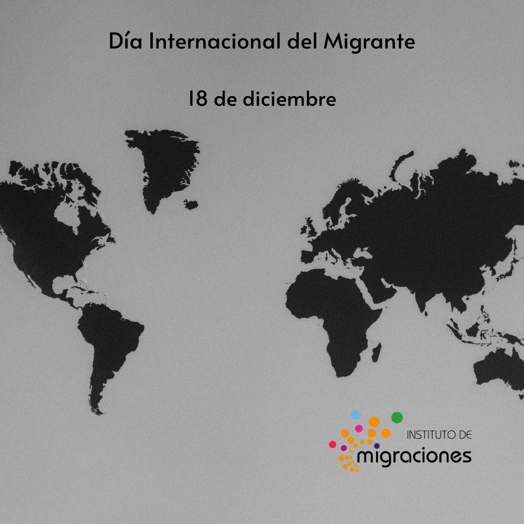 IMigraciones's tweet photo. Hoy, 18 de diciembre de 2024, se celebra el Día Internacional del Migrante
#Migraciones #IMigrante #Internacional https://t.co/vOZLsE3sKF
