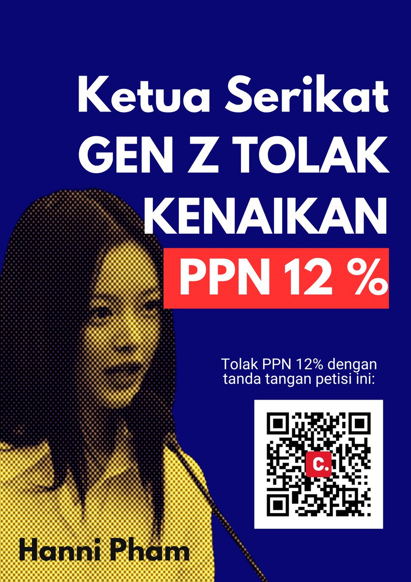 Pham ini emang iconic buruh✊🏻
#TolakPPN12Persen