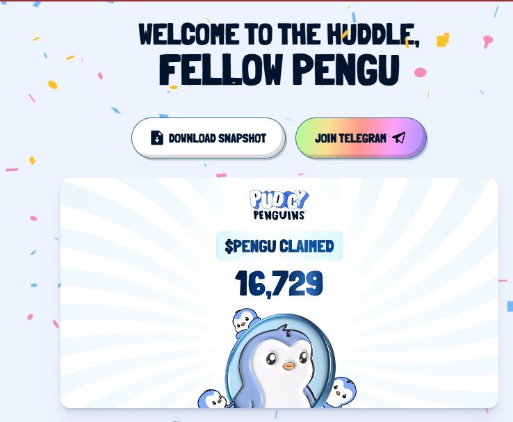 LaLaLoy999's tweet photo. ขอบคุณAirdropจากทาง @AbstractChain มากๆเลยฮะ 16729 PENGU เข้าเรียยร้อย
#EliteChad https://t.co/RO0sx6LfSz