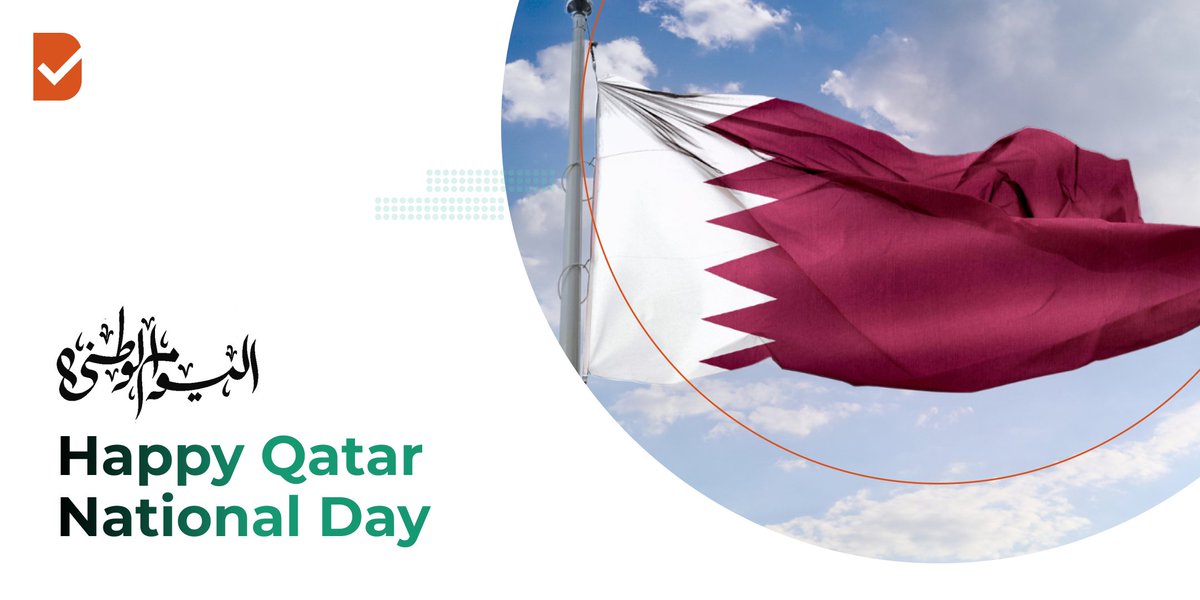 DataFlowGroup's tweet image. 🇶🇦 We wish our clients and applicants a Happy #QatarNationalDay.
Our heartfelt congratulations to His Highness Sheikh Tamim bin Hamad Al Thani and the people of #Qatar on this momentous occasion. Here's to continued growth, unity, and prosperity for this great nation! 🌟