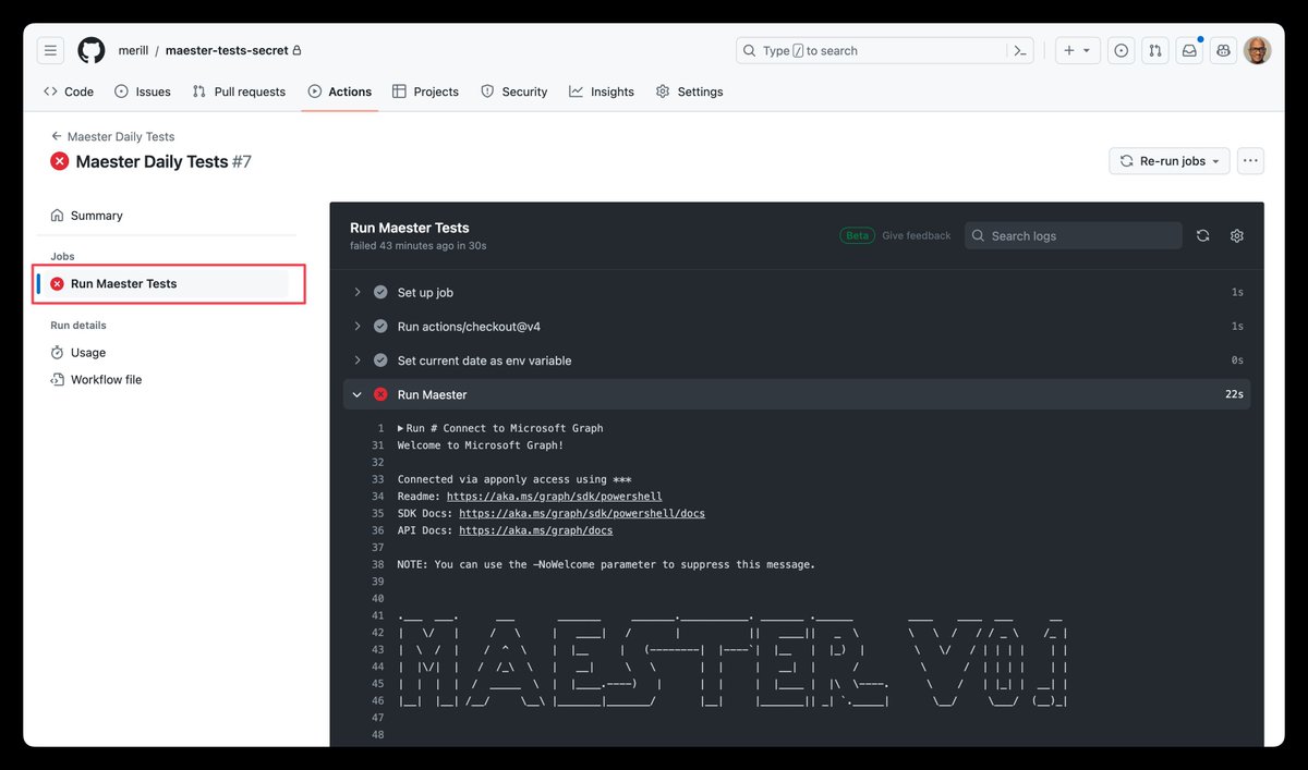 david_das_neves's tweet photo. #mustView for Azure Security ppl
[Repo] Maester is a PowerShell-based test automation framework that helps you stay in control of your Microsoft security configuration. 

https://t.co/ekRztERi4B 

#CyberSecurity #PowerShell #MicrosoftAzure https://t.co/ZkvF8MAJ5w