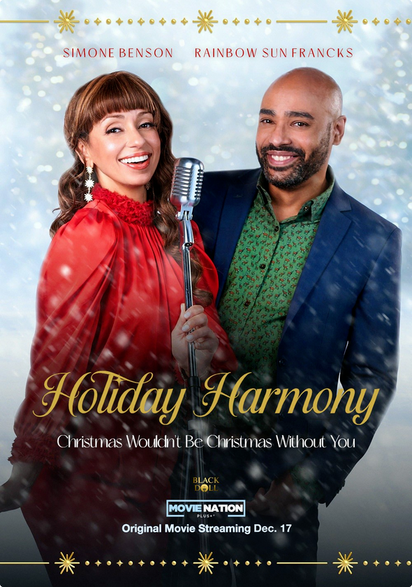#HolidayHarmonyMNP, the MNPlus+ and Black Doll Original Movie, starring <a href="/simonebenson/">Simone Benson</a> and Rainbow Sun Francks, is now streaming on <a href="/MovieNationPlus/">Movie Nation Plus</a>.

Subscribe to MNPlus➕: mnpl.us/subscribe
Watch movie 📺: mnpl.us/HolidayHarmony
View trailer 🎞️: blackdoll.co/HolidayHarmony