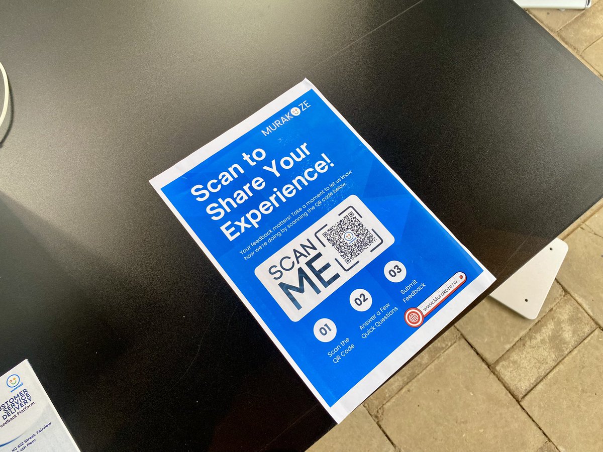 WiredInRw's tweet photo. Weโre excited to showcase Murakoze, our innovative customer feedback & queue management solution, at the 2024 Digital Transformation Week Summit! Come visit us to see how weโre redefining customer experience. #DigitalTransformationWeek #Murakoze #Rwanda ICT Chamber https://t.co/13ElBd0x18