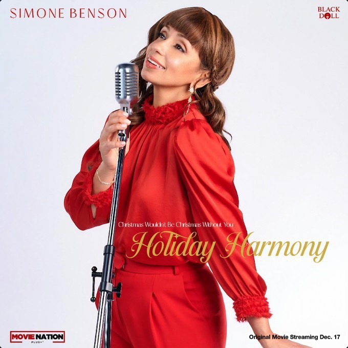 BlackDollWorld's tweet photo. See @SimoneBenson shine as Nabi in the soon-to-be holiday classic, “Holiday Harmony,” from @MovieNationPlus and #BlackDollFilms. Start streaming today! https://t.co/VNtoPjOLTM https://t.co/1Bz2hqjPte