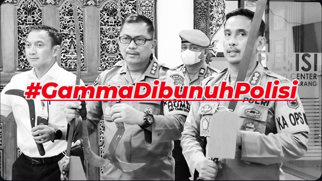 StefanAntonio__'s tweet photo. .
.
MASIH INGAT BANGET STATEMENT KAPOLRESTABES
BILANG ADIK GAMMA ITU  - G A N G S T E R -

Lalu selang beberapa hari setelah Ada Bukti CCTV menunjukkan bahwa TIDAK ADA TAWURAN saat Adik Gamma DITEMBAK POLISI

AKHIRNYA KAPOLRESTABES SEMARANG
M E M I N T A   M A A F ,   S I A P   D I E V A L U A S I

Namun HINGGA DETIK INI ..
Jangankan DIEVALUASI ..
Berita Pemanggilan Kapolrestabesnyapun
H E N I N G   B A G A I   K U B U R A N

Ada apa ini Ndan @ListyoSigitP ??!!!
.
.
@prabowo 
@Gerindra 
@propamresmalan1 
@kompolnas_ri 
@DPR_RI 
@puanmaharani_ri 
@riekediahp 
.
.
#JusticeForGamma
#GammaDibunuhPolisi