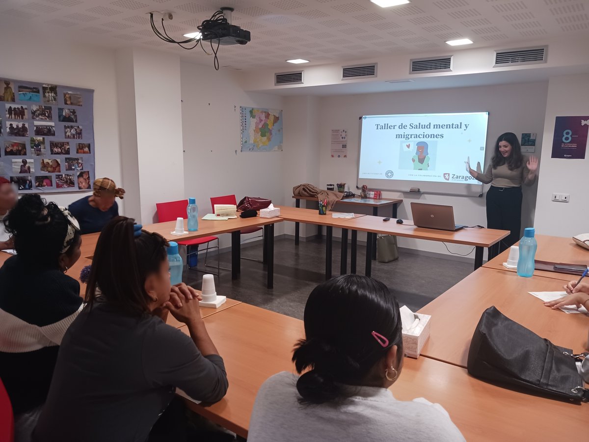 MdMAragon's tweet photo. Hoy 18 de diciembre es el Día Internacional del Migrante. MdM ha desarrollado durante este 2024 el proyecto "Vencer la tristeza: Estrategias para la prevención del síndrome de Ulises dirigidas a personas migrantes en situación de vulnerabilidad", financiado por el @zaragoza_es https://t.co/vpkdwC2XDo