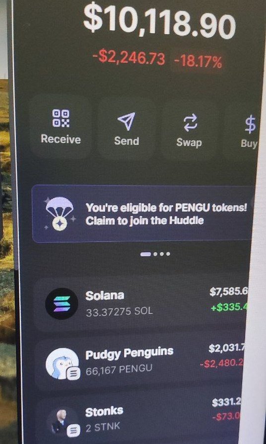 Gautamguptagg's tweet photo. 🪂

Drip.     $PENGU

Drip.         $PENGU

Drip.           $PENGU

1.6M Wallet Eligible (Crazy) 🎁

💎Keep Follow Gg ( I Gave Drip 150+ Times) - We Made 4-6digit..