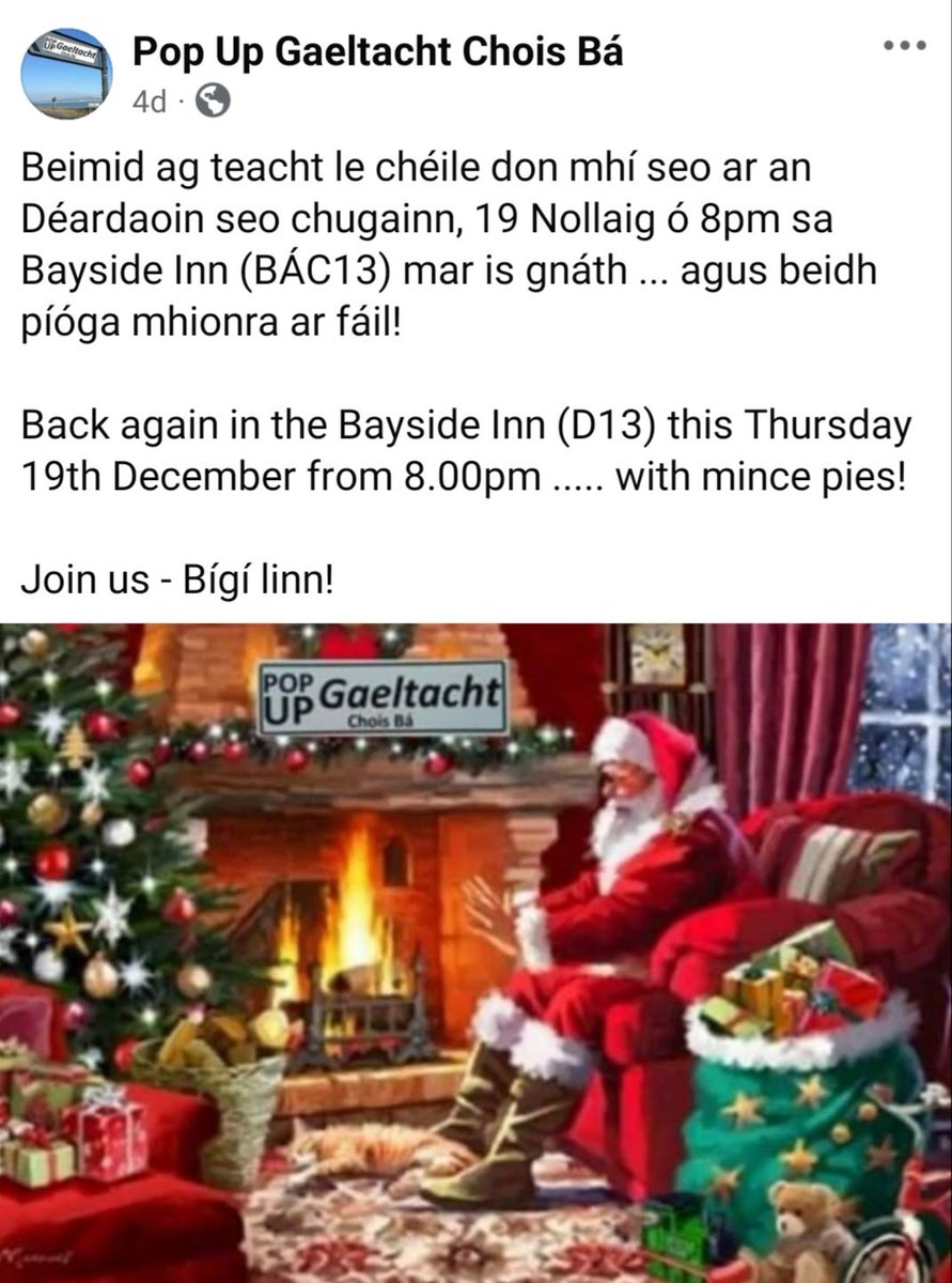 Pop Up Gaeltacht Chois Bá tweet media