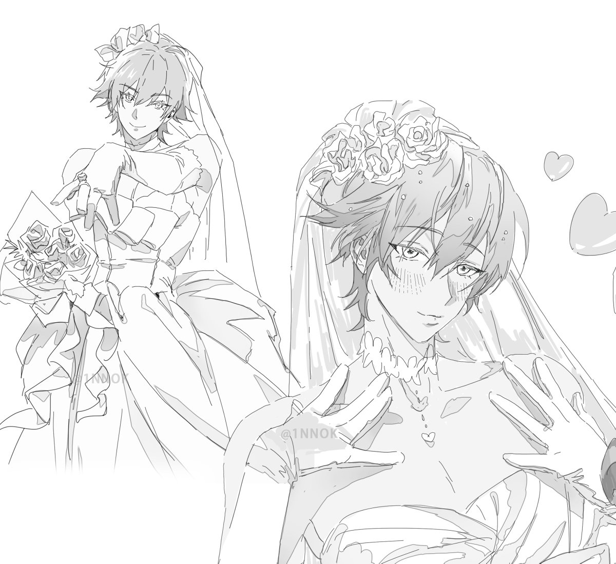 1NNOK's tweet photo. 我們的純欲新娘穹穹😍
#Caelus https://t.co/WdiYPyCVh7
