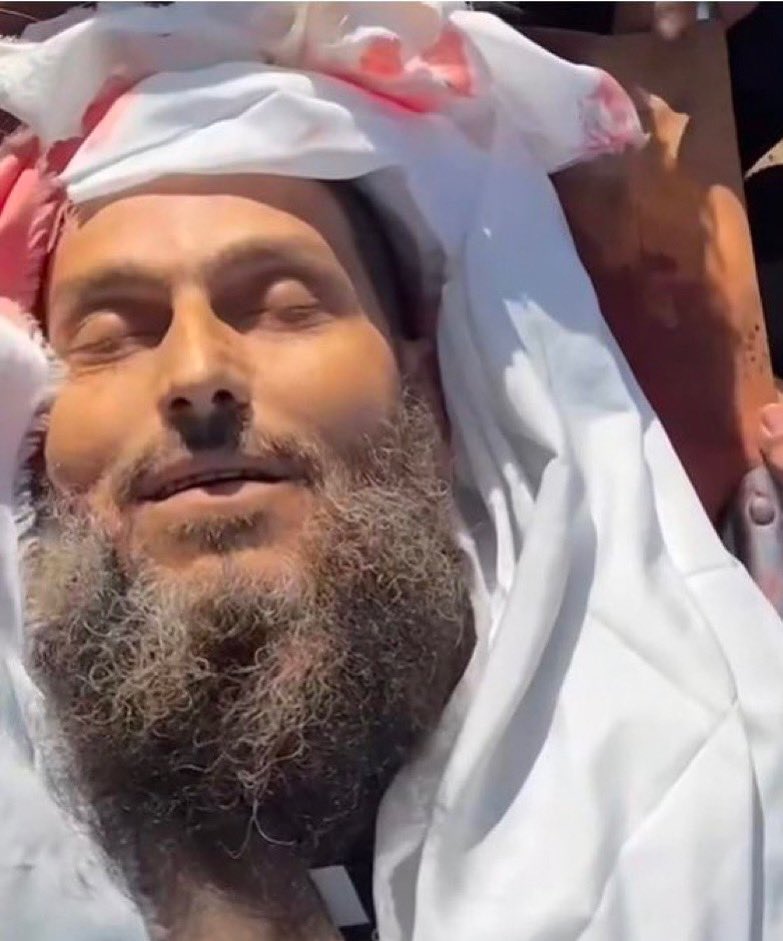 May Allah have mercy on you Khaled Nabhan. When the Pharoah murdered his wife, she smiled as she looked up at her palace in paradise. The stone that crushed her body was incapable of crushing her soul.

This is why the people of Gaza persevere. Because they know that Paradise