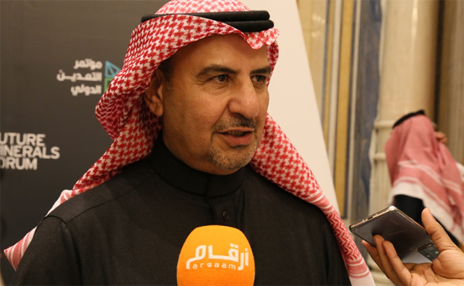 ArgaamPlus's tweet photo. Saudi Arabia is witnessing a qualitative transformation in the mining sector, thanks to major investments and ambitious programs said Vice-Minister for Mining Affairs Khalid Almudaifer
https://t.co/3KVg5nOky4
#FutureMineralsForum 
#Saudi_Economy
#Mining_Sector https://t.co/EX53SalUcn