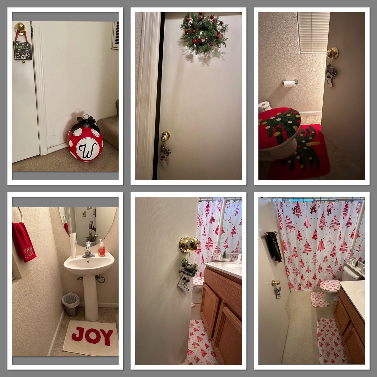 While #Thanksgiving is my #favorite holiday - I love the true meaning of #Christmas - peek into some of my home décor #Merry #Jolly #Bright #ChoosingJoy