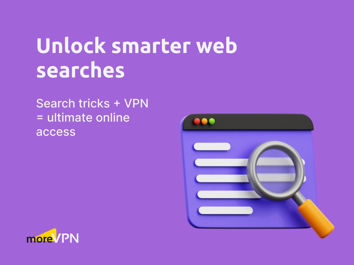 more_VPN's tweet photo. 🌐 Smart web search tips
Find what you need online, faster!

🔍 Use quotes for exact matches.
➕ Include, ➖ exclude, or | alternate keywords.
🌍 Add a VPN for unrestricted, private searching.

🚀 The web has no boundaries—neither should your searches.  Try our VPN! https://t.co/Mai9zth06L