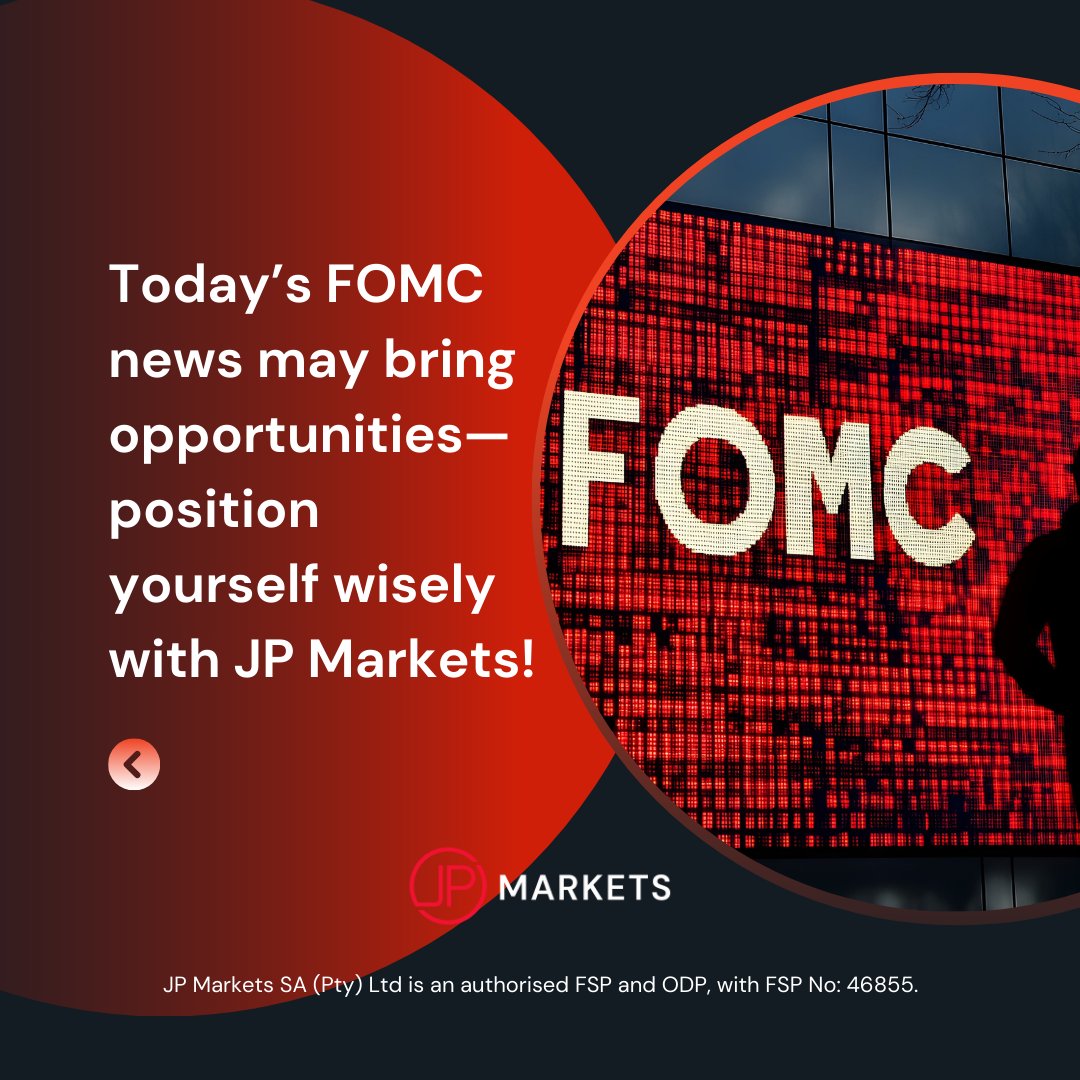 JPMarkets_SA's tweet photo. FOMC is about to be revealed! 📈

Stay tuned and get ready to turn volatility into opportunity! 🔗 https://t.co/EXc4ncurJC

#jpmarkets #jpm #realtrading #realtraders #trading #tradingfomc #fomc #federalopenmarketcommittee https://t.co/Ax4kDtfSjw