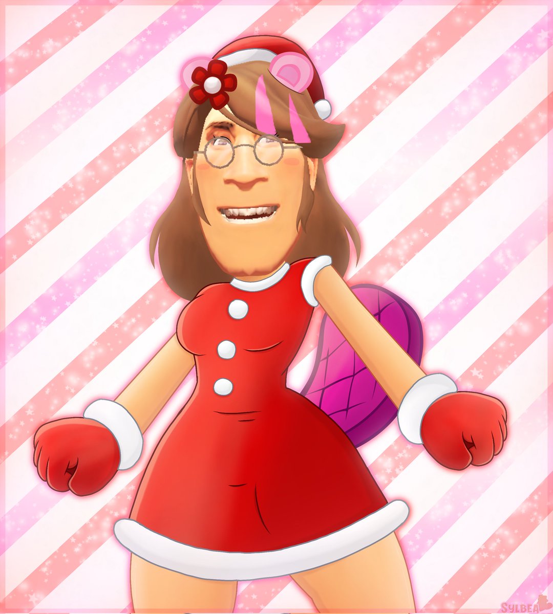 BG_Return's tweet photo. Snowember 2024: Day 16 - Audrey Pinky's Santa Dress ๐ฉท๐ค๐ธโญ๐ฆซ๐คถโ๏ธโ๏ธโจ
#beago_universe #audrey_pinky_anderson #pinky_beaver #art #oc #fanart #snowember2024 #Christmas #Santa #dress #ibispaintx #antialexplicity #boycottalexplicity #tracing #fixing https://t.co/sGzWGoLtxC