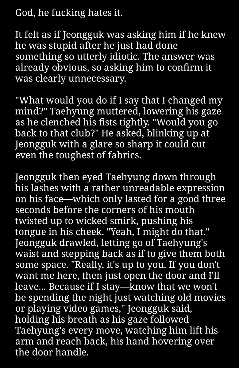 yunayuki16's tweet photo. #taekookau 

🫧 Fatal Fantasies 🫧

▪️ wip ▪️

: I'm still not sure if I can finish this week's update by Friday (I'm so sorry, life just keeps getting in the way 😭), but if the last twt of last week's ud reaches 500 ❤️, I'll do my best to post it this weekend—if not, then I might just wait until it does. 🥹👍❤️

For now, here's a little sneak peek of what's coming 😌 ⬇️ (forgive me for the typos, I will still edit this before actually posting 😅)
