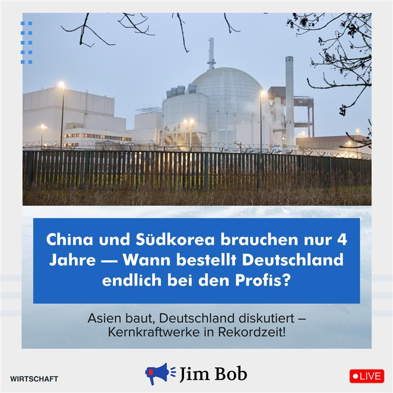 E_Boeminghaus's tweet image. Kernkraft in Rekordzeit: China und Südkorea zeigen, wie es geht

#Atomkraft #Kernkraft #Bauzeit 

Während Deutschland weiter über Kernkraft diskutiert, machen China und Südkorea vor, wie moderne Reaktoren in Rekordzeit gebaut werden. 

Beide Länder schaffen es, Kernkraftwerke in