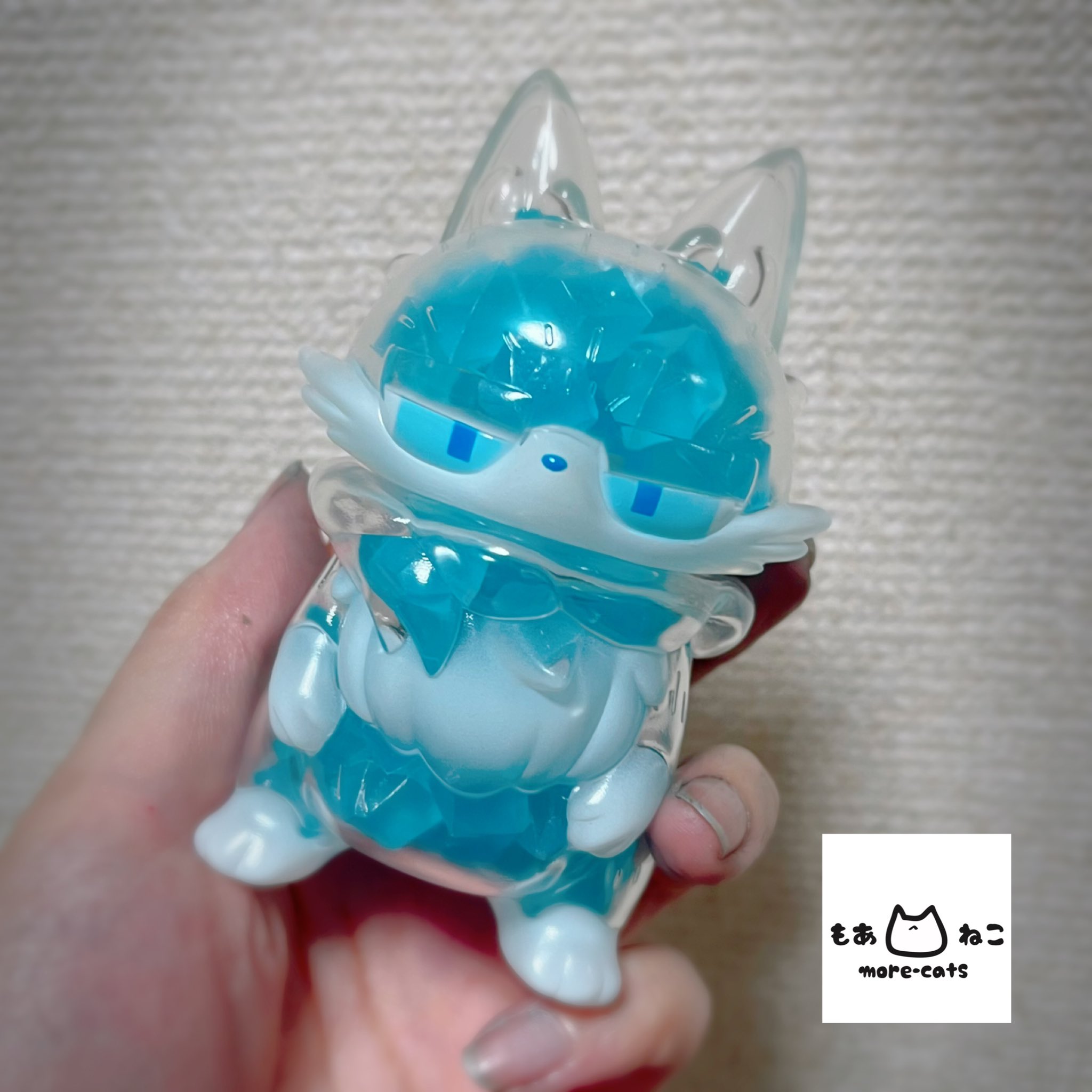 more-cats もあねこ　 　ハイロ　あいす　ソフビ more-cats もあねこ ハイロ あいす ソフビ どんぐりひろたん