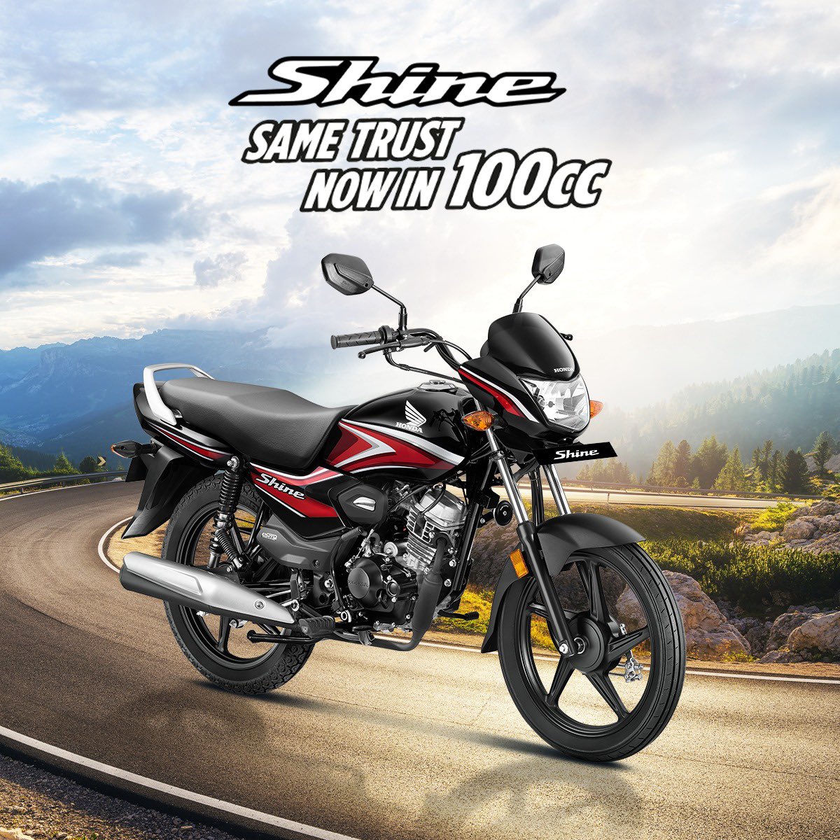 honda2wheelerin's tweet photo. Unlock a new level of efficiency and reliability with the Honda Shine100’s advanced eSP technology.
Enjoy the same trust now in 100cc.
#Honda #ThePowerofDreams #Shine100 https://t.co/NXj12yvvhY