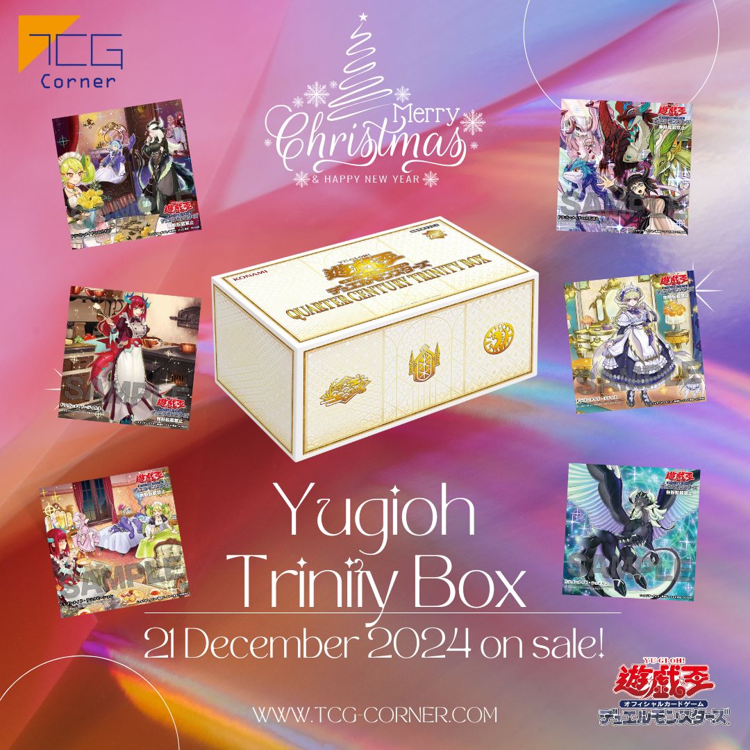 QUARTER CENTYRY TRINITY BOX 未開封×2 PUNK Yugioh QUARTER CENTURY TRINITY BOX Sealed Box 25th KONAMI