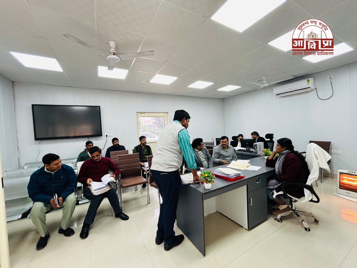 Agra Development Authority (@adaagraofficial) on Twitter photo рдЖрдЬ рджрд┐рдирд╛рдВрдХ 18.12.2024 рдХреЛ рдЙрдкрд╛рдзреНрдпрдХреНрд╖ рдорд╣реЛрджрдп рджреНрд╡рд╛рд░рд╛ рдЬрдирд╕рд╛рдорд╛рдиреНрдп рдХреА рд╕рдорд╕реНрдпрд╛рдУрдВ рд╡ рд╢рд┐рдХрд╛рдпрддреЛрдВ рдХреЛ рд╕реБрдирд╛ред рд╕рдордпрдмрджреНрдз рдПрд╡рдВ рдЙрдЪрд┐рдд рдирд┐рд╕реНрддрд╛рд░рдг рд╣реЗрддреБ рд╕рдВрдмрдВрдзрд┐рдд рдЕрдзрд┐рдХрд╛рд░рд┐рдпреЛрдВ рдХреЛ рджрд┐рд╢рд╛-рдирд┐рд░реНрджреЗрд╢ рдЬрд╛рд░реА рдХрд┐рдПред
<a href="/rituias2003/">Ritu maheshwari</a>
<a href="/CommissionerAgr/">Divisional Commissioner Agra</a>
<a href="/arunmozhi_ias/">Arunmozhi (рдЕрд░реБрдиреНрдореЛрд▓реА)</a>
<a href="/VC_ADA_Agra/">Vice Chairman (ADA)</a> рдЖрдЬ рджрд┐рдирд╛рдВрдХ 18.12.2024 рдХреЛ рдЙрдкрд╛рдзреНрдпрдХреНрд╖ рдорд╣реЛрджрдп рджреНрд╡рд╛рд░рд╛ рдЬрдирд╕рд╛рдорд╛рдиреНрдп рдХреА рд╕рдорд╕реНрдпрд╛рдУрдВ рд╡ рд╢рд┐рдХрд╛рдпрддреЛрдВ рдХреЛ рд╕реБрдирд╛ред рд╕рдордпрдмрджреНрдз рдПрд╡рдВ рдЙрдЪрд┐рдд рдирд┐рд╕реНрддрд╛рд░рдг рд╣реЗрддреБ рд╕рдВрдмрдВрдзрд┐рдд рдЕрдзрд┐рдХрд╛рд░рд┐рдпреЛрдВ рдХреЛ рджрд┐рд╢рд╛-рдирд┐рд░реНрджреЗрд╢ рдЬрд╛рд░реА рдХрд┐рдПред
<a href="/rituias2003/">Ritu maheshwari</a>
<a href="/CommissionerAgr/">Divisional Commissioner Agra</a>
<a href="/arunmozhi_ias/">Arunmozhi (рдЕрд░реБрдиреНрдореЛрд▓реА)</a>
<a href="/VC_ADA_Agra/">Vice Chairman (ADA)</a>