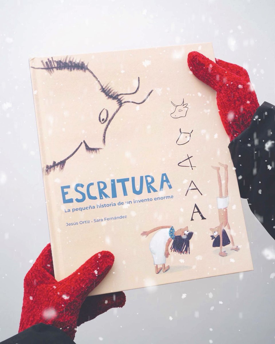 “ESCRITURA La pequeña historia de un invento enorme”, un divertido viaje desde la prehistoria hasta nuestros días para descubrir los orígenes y la evolución de un invento crucial para el progreso de la humanidad. ✏️